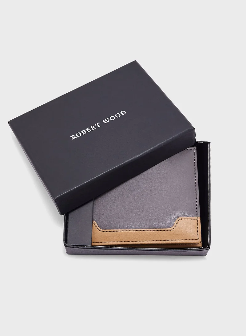 Robert Wood Casual Bi-Fold Wallet