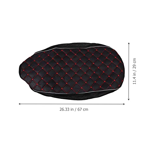 VICASKY Motorcycle Scooter Seats Cover, Breathable Cushion Cover Mesh L for Motorbike - Image 2