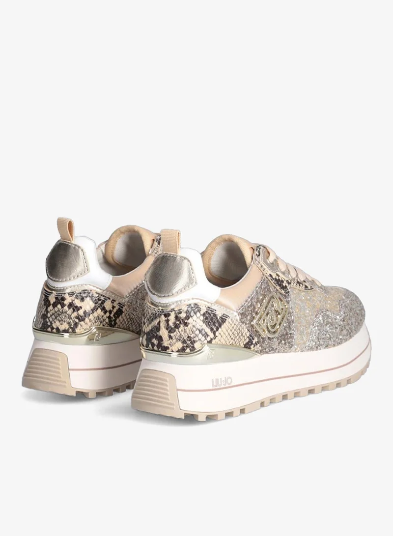 Liu Jo Platform Sneakers with Glitter