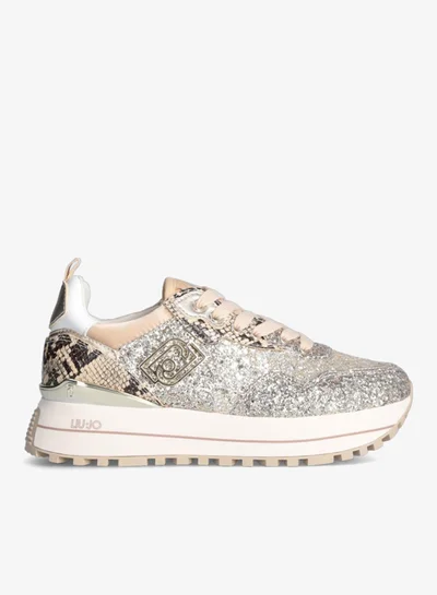 Liu Jo Platform Sneakers with Glitter