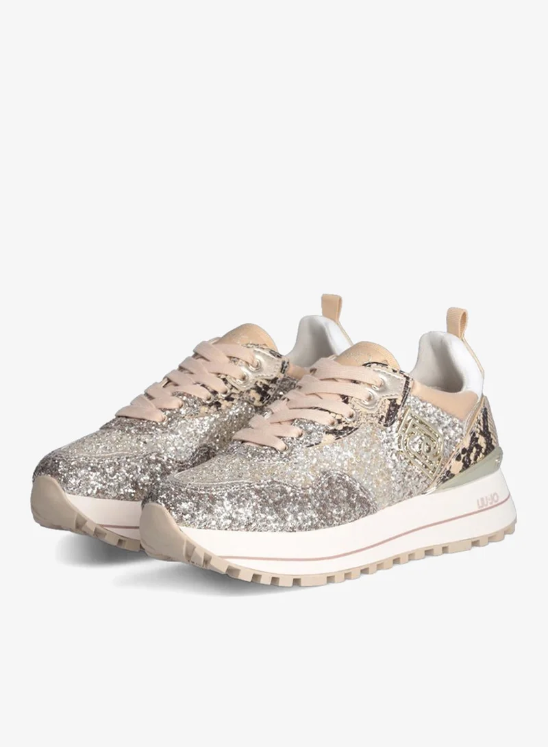 Liu Jo Platform Sneakers with Glitter