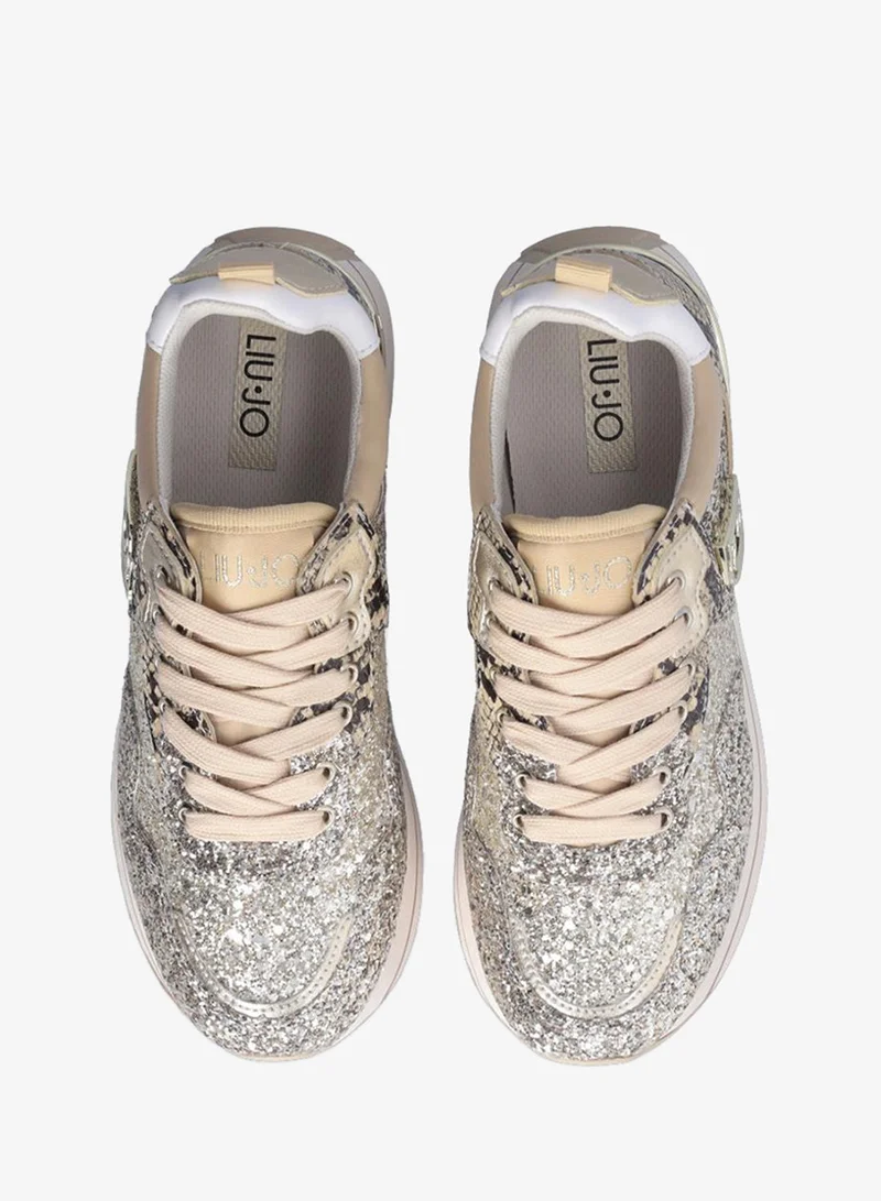 Liu Jo Platform Sneakers with Glitter