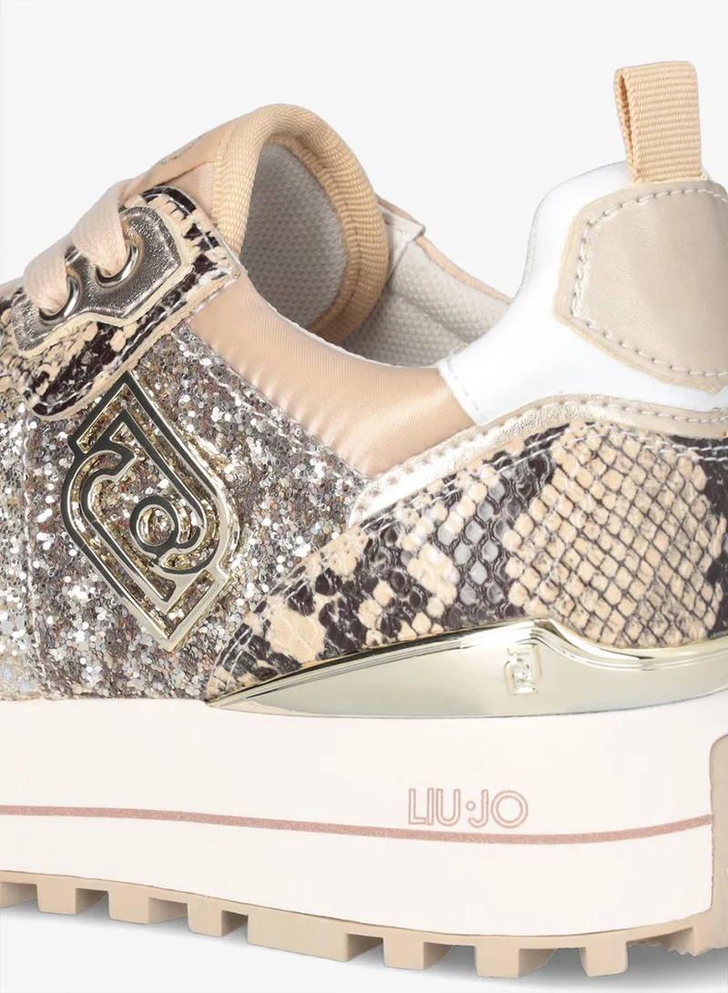 Liu Jo Platform Sneakers with Glitter