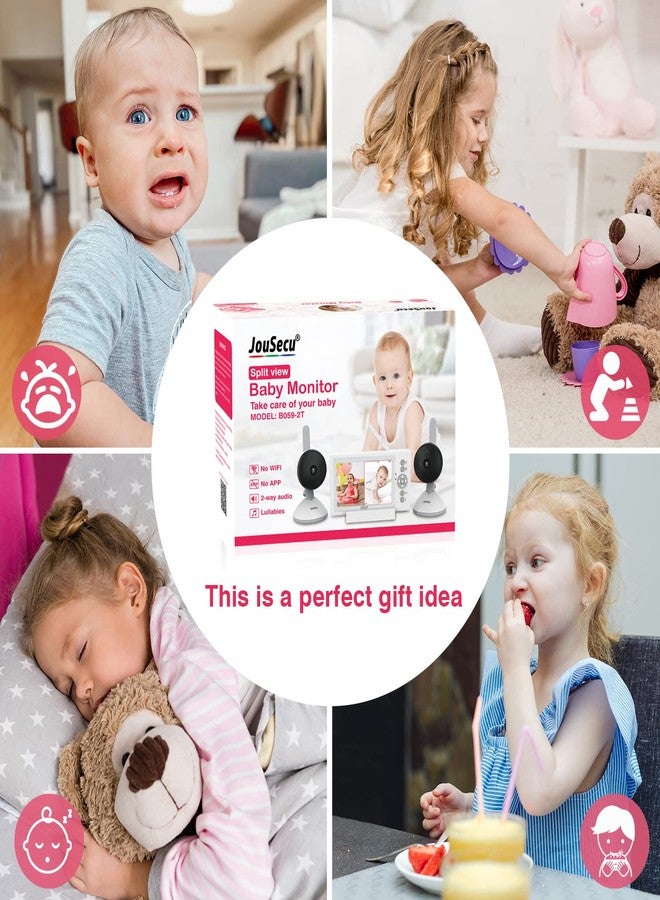 JouSecu Add-on Baby Camera Unit, Baby Monitor Camera, Only Work B049/B059 Monitor, Maximum 2 Cameras - Image 5
