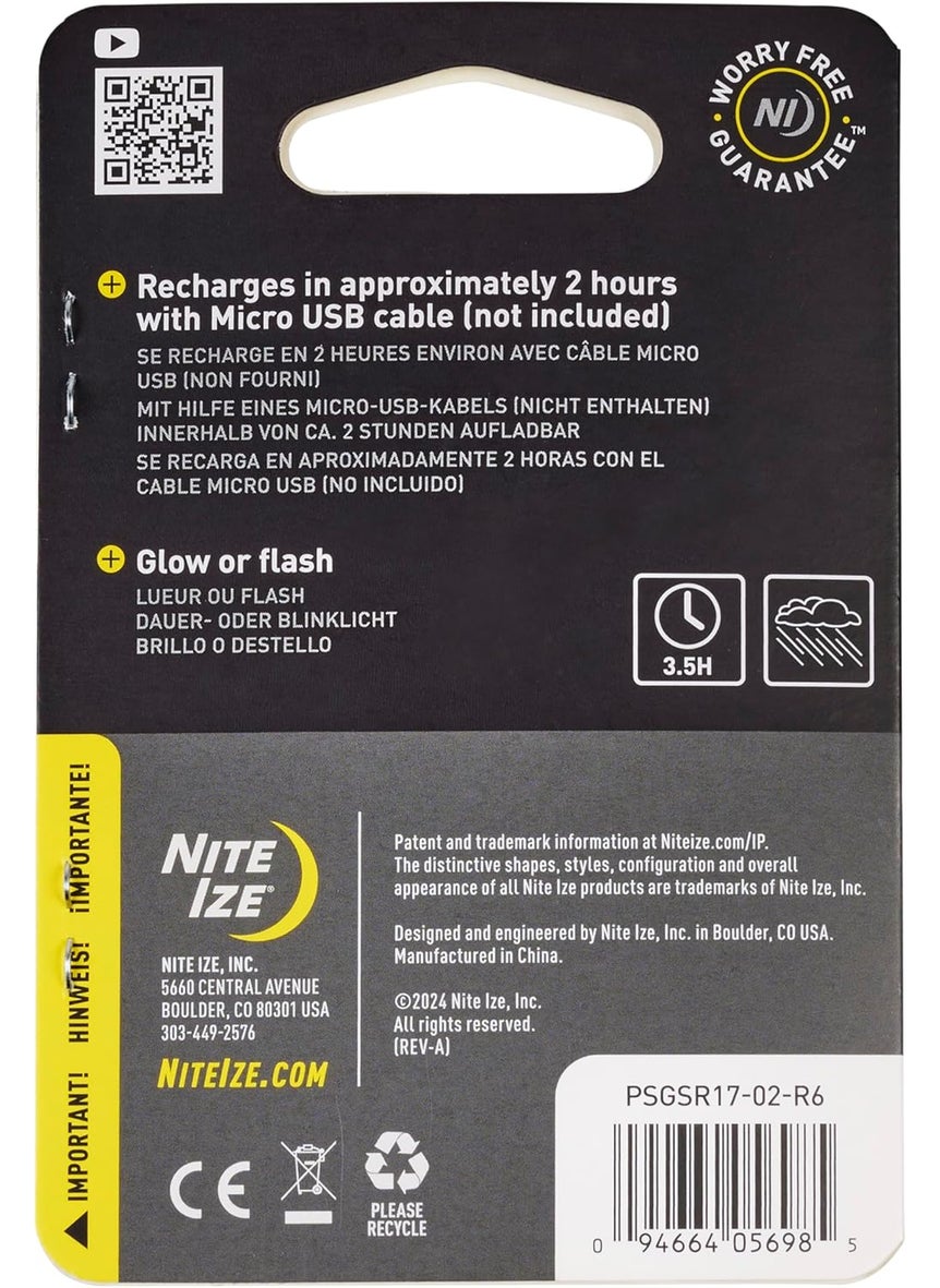 NiteIze SpotLit Rechargeable Collar Light  Green  - Image 2