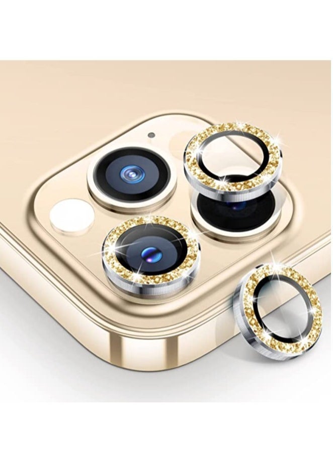 Raxoom iPhone 13 Pro - iPhone 13 Pro Max Camera Lens Protector, 9H Tempered Glass Camera Cover Screen Protector Metal Individual Ring for iPhone 13Pro 6.1 inch iPhone 13 ProMax 6.7 inch 2021 - Image 1