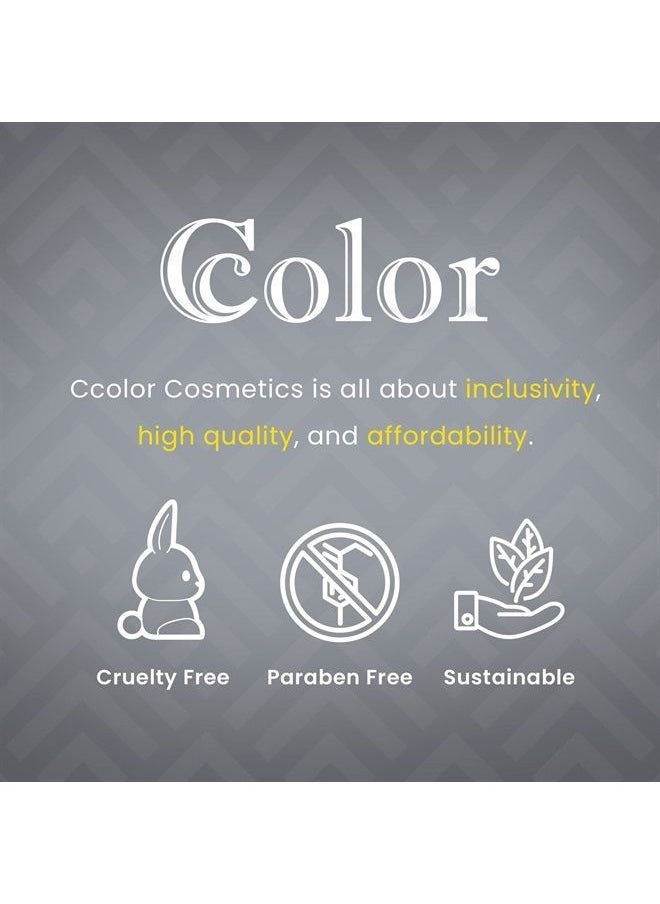 Ccolor Cosmetics - Holographic Face Highlighter, Cream Lavender Highlighter Makeup Stick, Highly Pigmented Face Highlighter, Blendable Shimmering Highlight, Prismatic Glow, Cruelty & Paraben-Free - Image 1