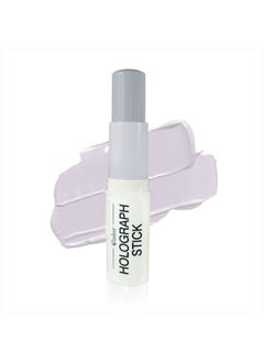 Holographic Face Highlighter, Cream Lavender Highlighter Makeup Stick, Highly Pigmented Face Highlighter, Blendable Shimmering Highlight, Prismatic Glow, Cruelty & Paraben-Free