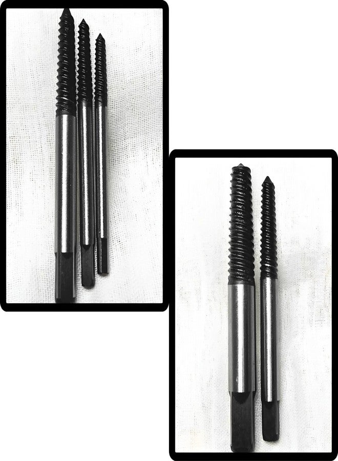 ZIODIC Damaged Screw Extractor Remover Tools Kit, Set of 5 Pcs, for Stripped Screw and Broken Bolt Removers, Screwdriver Bit Set (5 Pcs) - Image 2