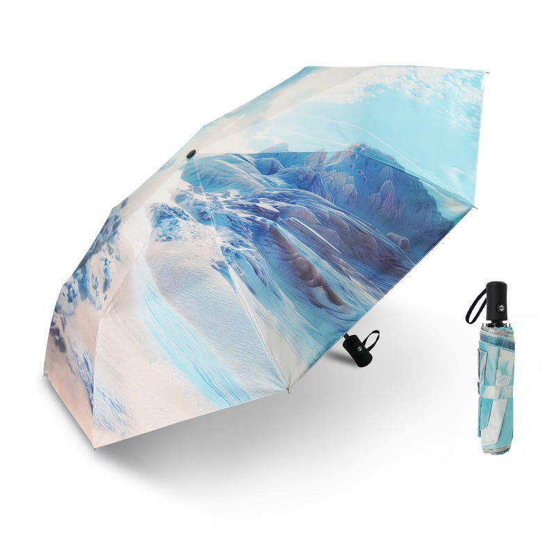 SY COMPACT Travel Umbrella Windproof Automatic Umbrellas Small Compact UV Sun Protection Factory Outlet Umbrella - Image 1