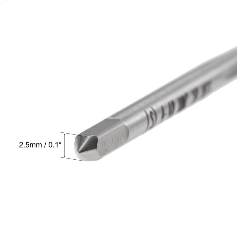 uxcell Machine Tap 4-40 UNC Thread Pitch 2B Class 3 Flutes High Speed Steel - Image 4