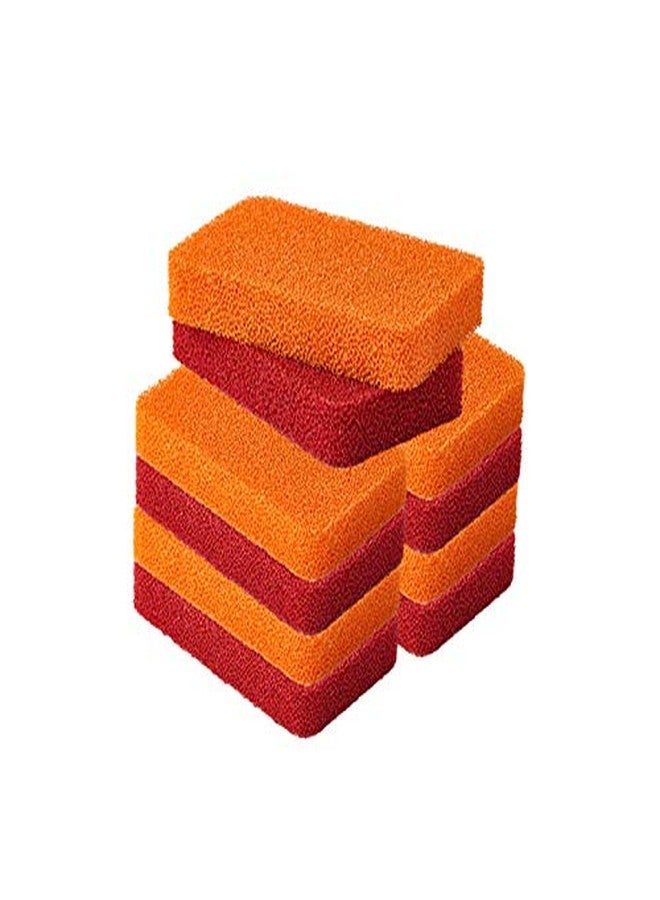 Liflicon Heavy Duty Silicone Sponges - Kitchen and Bathroom Cleaning Scrubber for Dish Washing - Image 1