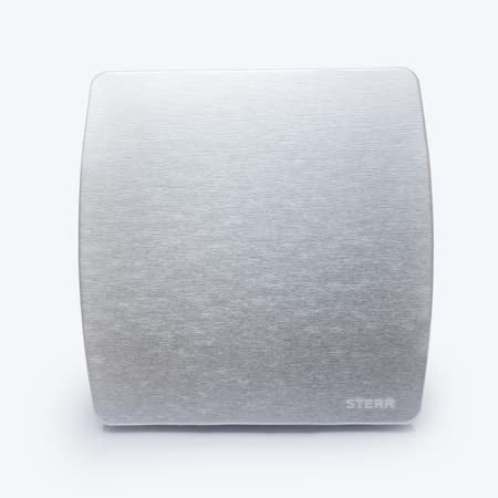 STERR Bathroom Fan 150 mm with Check Valve Silver Silent Bathroom Fan - Modern Bathroom Fan - Bathroom Fan 150 mm - 18 W - Image 2