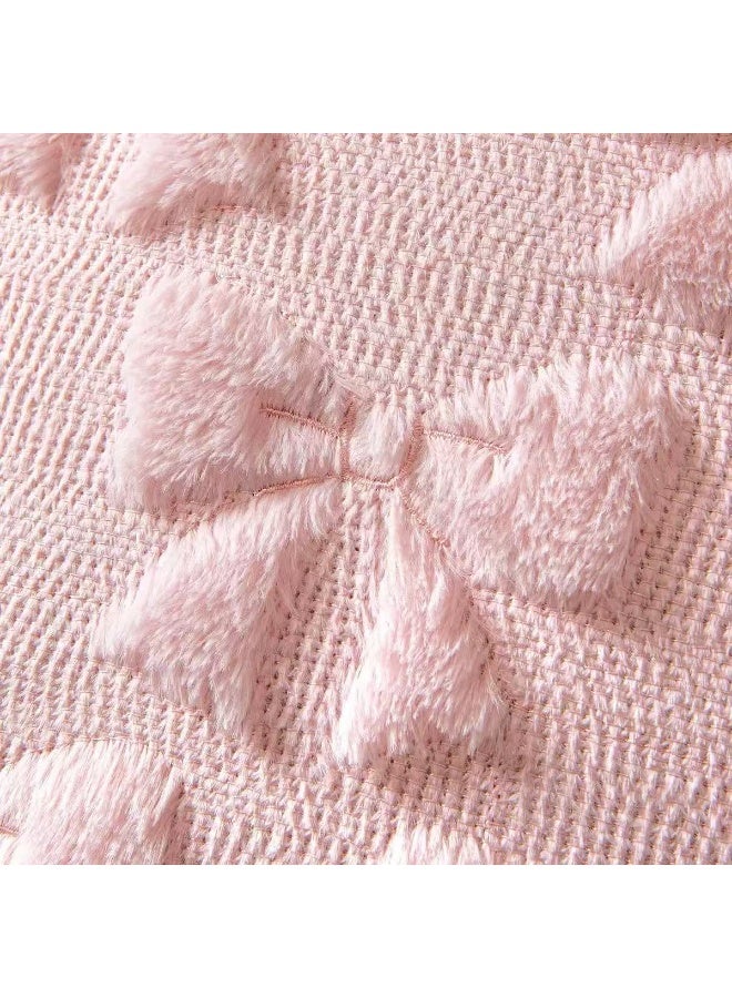 4 pcs Pillow Cover Sofa Decoration Butterfly Knot Embroidery Jacquard Pillowcase Use For Sofa Bedhead Decoration Supplies - Image 2