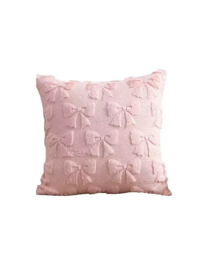 4 pcs Pillow Cover Sofa Decoration Butterfly Knot Embroidery Jacquard Pillowcase Use For Sofa Bedhead Decoration Supplies - Image 5