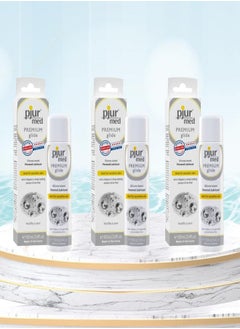 pjur med 3-Piece Premium Glide Silicone Based Personal Lubricant  - Image 3