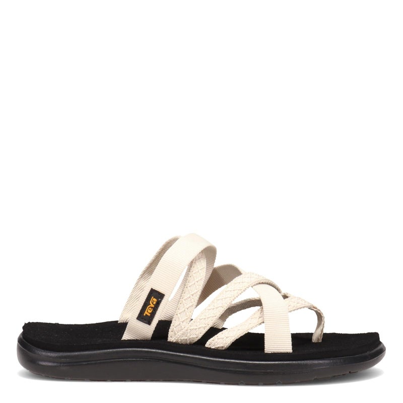 Teva Women's Ankle-Strap W VOYA ZILLESA, Mahani White Swan, 9 - Image 2