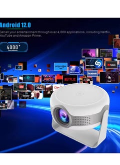 Rabos Tripsky T269pro Android 12.0 Projector Smart Portable HD Mini 4K Proyector 1080P Auto Correction Home Theater Projecteur  - Image 3