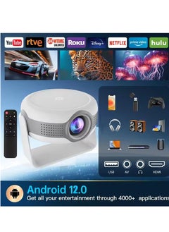 Rabos Tripsky T269pro Android 12.0 Projector Smart Portable HD Mini 4K Proyector 1080P Auto Correction Home Theater Projecteur  - Image 4