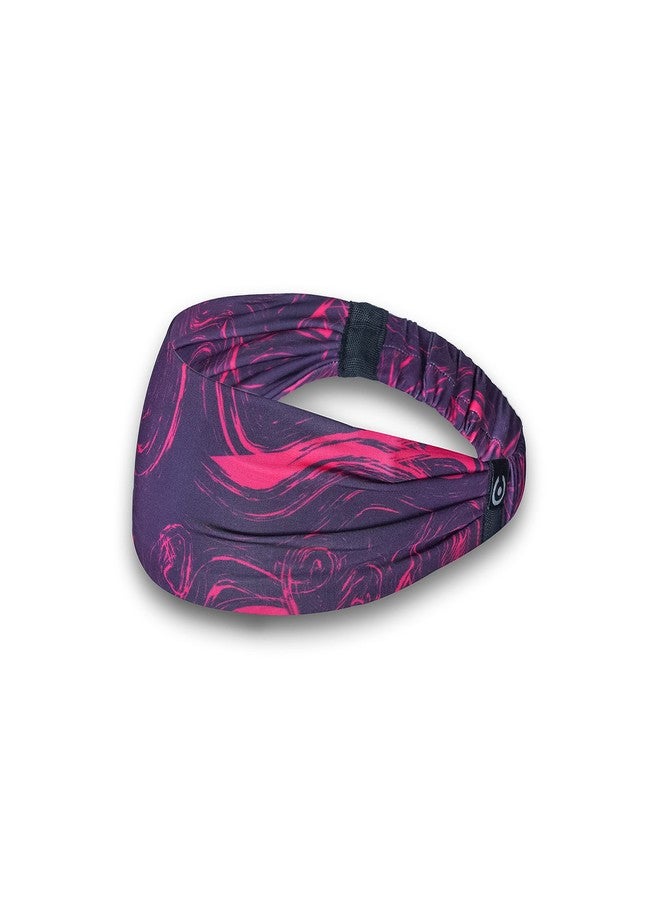 Coreteq Printed Multifunction Sports Sweatband Headband Microfiber Men and Women (Abstract) - Image 4