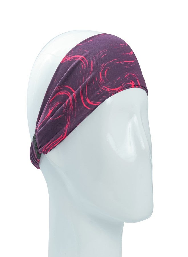 Coreteq Printed Multifunction Sports Sweatband Headband Microfiber Men and Women (Abstract) - Image 3
