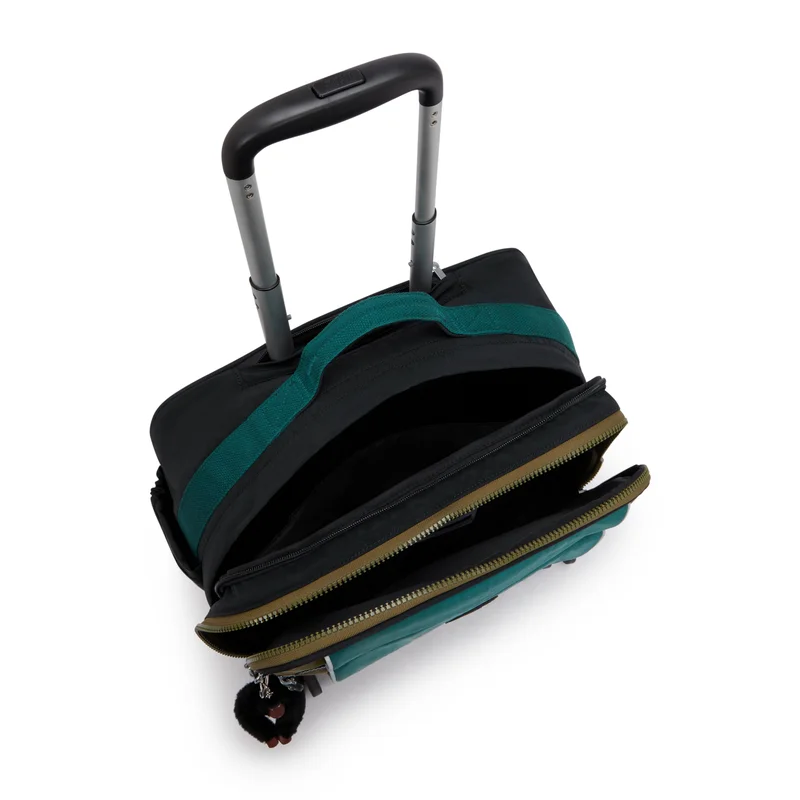 Kipling  Kipling  New Storia Black Khaki Bl Large Wheeled Bag I4050-5FY  | Best Price UAE