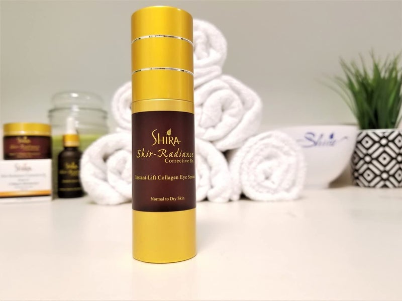 SHIRA Shir Radiance Corrective RX InstantLift Collagen LightWeight Eye Serum Reduces Dark Circles Dullness Fine Lines and Wrinkles 30ml - Image 5