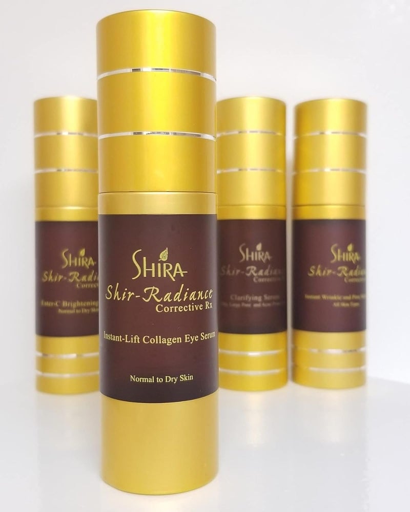 SHIRA Shir Radiance Corrective RX InstantLift Collagen LightWeight Eye Serum Reduces Dark Circles Dullness Fine Lines and Wrinkles 30ml - Image 4