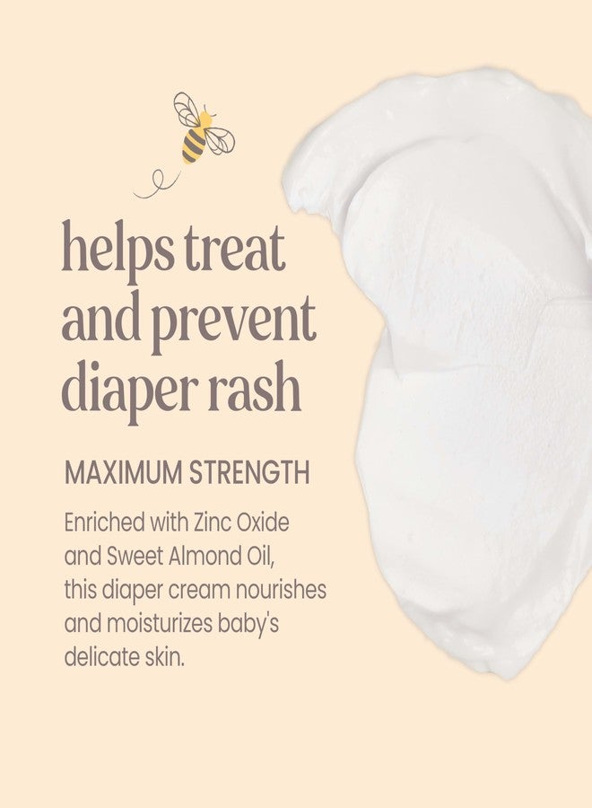 Burt's Bees Baby Diaper Rash Ointment, Maximum Strength, 40% Zinc Oxide, 100% Natural Origin, Pediatrician Tested, Net Weight 3 Ounces , Pack of 2 - Image 3