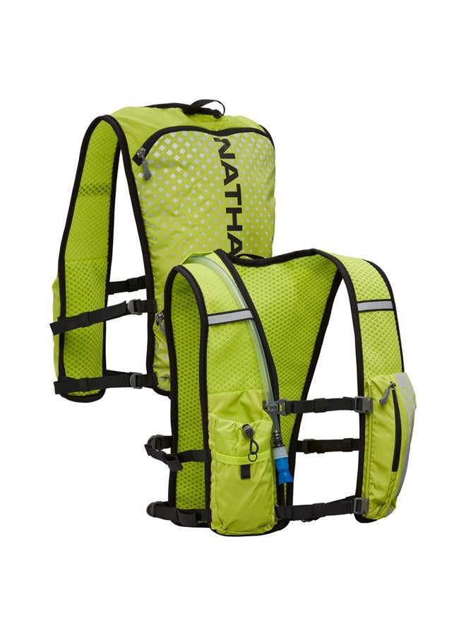 NATHAN Hypernight QuickStart 2.0 4 Liter Hydration Pack w/ 1.5L Bladder, Reflective to Be Seen at Night, Front Water Bottle Pockets, Moisture Wicking, Unisex - Image 1