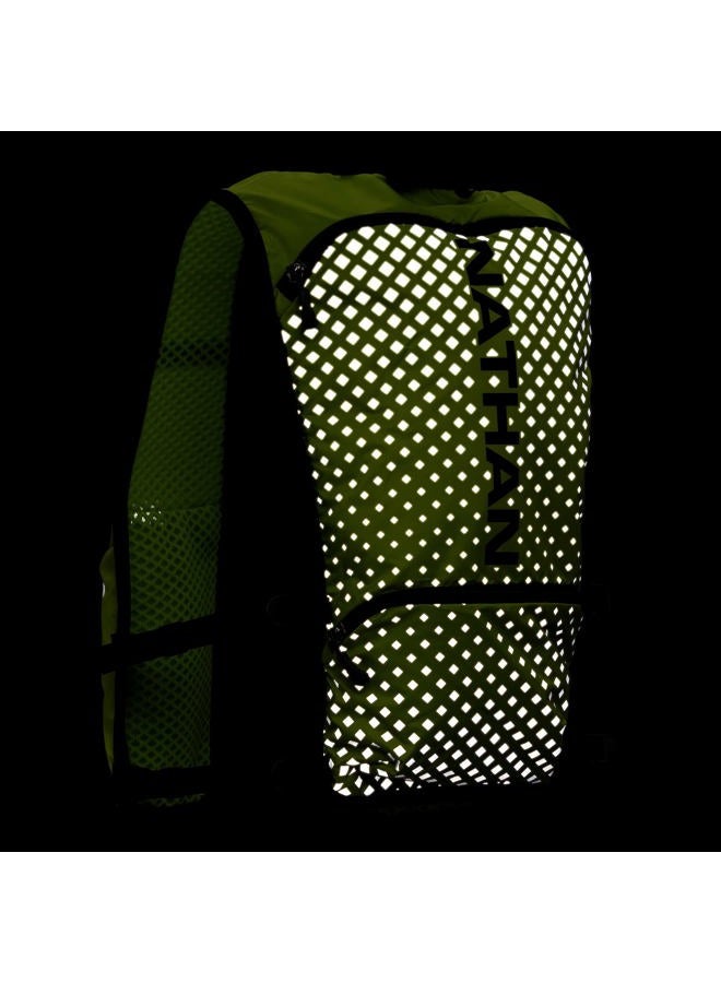 NATHAN Hypernight QuickStart 2.0 4 Liter Hydration Pack w/ 1.5L Bladder, Reflective to Be Seen at Night, Front Water Bottle Pockets, Moisture Wicking, Unisex - Image 4