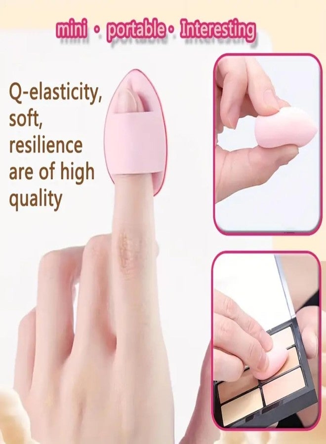 BH STUDIO PRO 14 Pcs Makeup Sponges Set With Storage Case, Latex Free Flawless Soft Setting, Beauty Blender Sponge Suitable for Liquid, Cream and Powder - Multicolored - Image 5