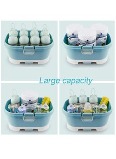 Arabest Baby Bottle Drying Rack Storage, Large Nursing Bottle Storage Box Organizer  - Image 5