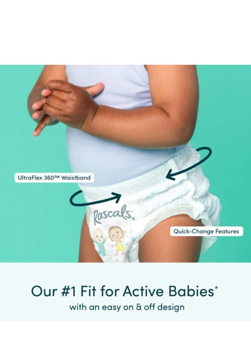 Rascals Training Diaper Pants Cocomelon Edition - Easy Pull Up Design Diaper Pants - Soft & Comfortable Baby Diaper Pants Size 5 - Ultra Flex 360 Waistband 13-18 kg - Jumbo Box (48 Count) - Image 3