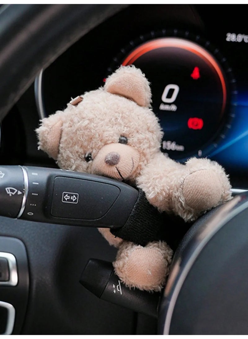 زينه سياره على شكل دب لطيف اكسسوار سياره لعجلة القياده - Image 1