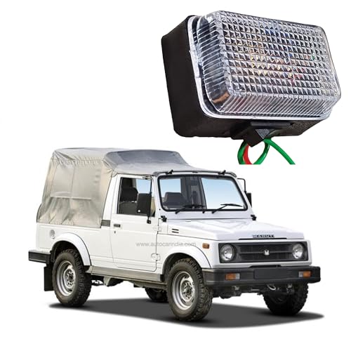 APSMOTIV Suzuki Samurai Tail Light 19861995 Complete Set Real LightIndicator LightClear LampSide Marker LightLicense Plate Light 12V Bulbs Sz28001013560480022 - Image 3