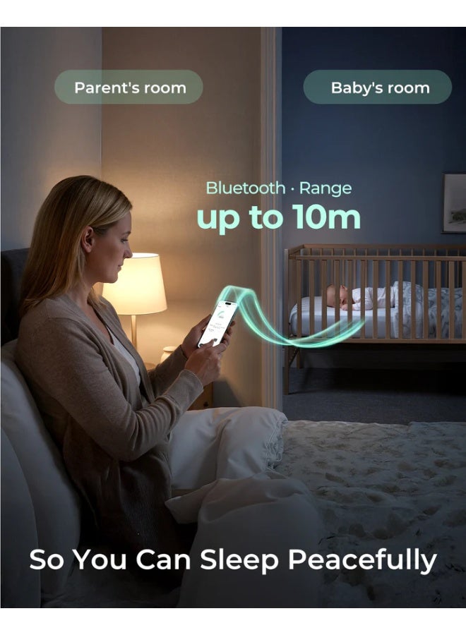 Momcozy Wearable Smart Baby Thermometer Medical Accuracy with Real Time App Monitoring - Image 5