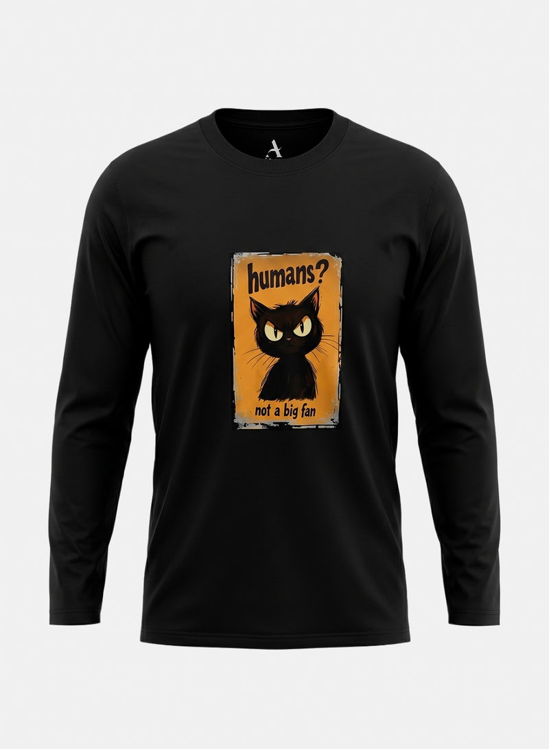 Andora Cotton Printed T-Shirt - Black - Image 2
