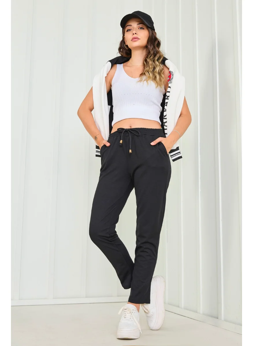 Tofisa 23025-BLACK Trousers