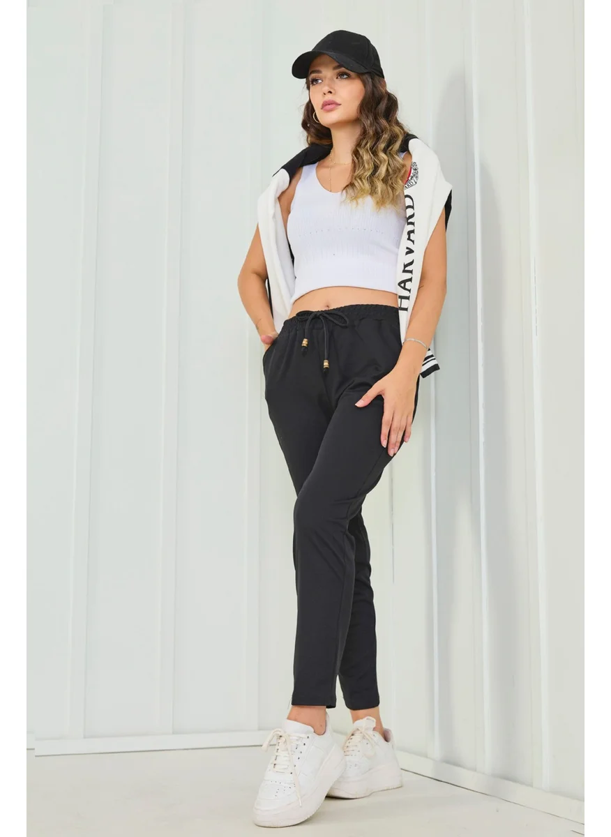 Tofisa 23025-BLACK Trousers