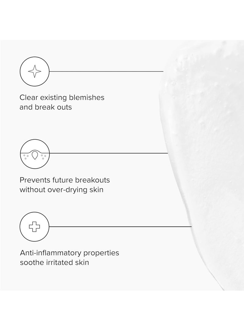 DRMTLGY - DRMTLGY Acne Cleanser - Oil-Free Salicylic Acid Cleanser & Face Wash for Acne Prone Skin - Image 1