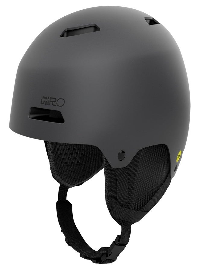 Giro Ledge MIPS Snow Helmet - Matte Graphite - Size S (52-55.5cm) - Image 2