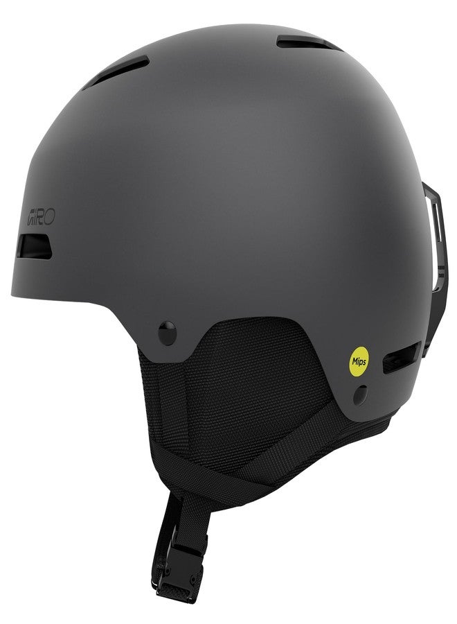 Giro Ledge MIPS Snow Helmet - Matte Graphite - Size S (52-55.5cm) - Image 1