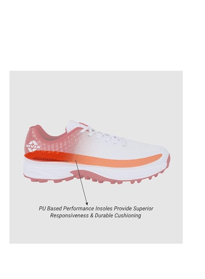 Nivia Crick 1000 Cricket Shoes | Breathable Mesh & TPU Upper | Flexible Phylon & Rubber Sole | For Men | Fielding Cricket Shoes | UK11 / US12 / EU45 | Lightweight - Image 4