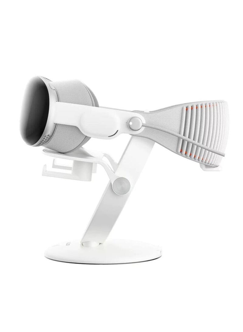 SYOSI VR Headset Display Stand for Apple Vision Pro Stand Holder Compatible with Quest 3 2 Pico 3 Universal VR Headset Display Dock Stable Bracket Storage Round Base Durable Seamless - Image 4