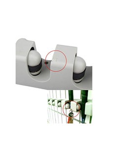 FEND Multipurpose Mop Holder Broom Holder Plastic Wall Mounted Organizer Storage Hooks Mop and Broom Holder for Kitchen Garden and Garage  - Image 3