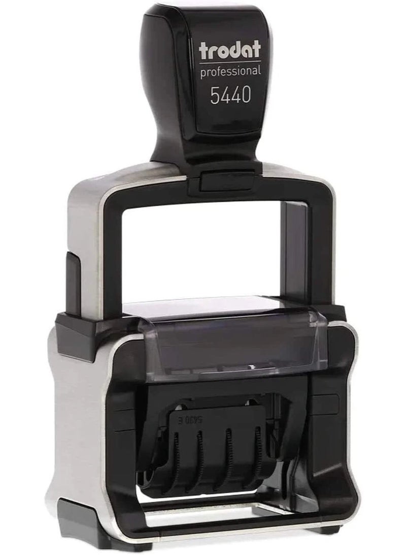 ترودات ختم ترودات الاحترافي 5440 ذاتي التحبير للنصوص والتاريخ 49×28مم (معدني) - Image 1