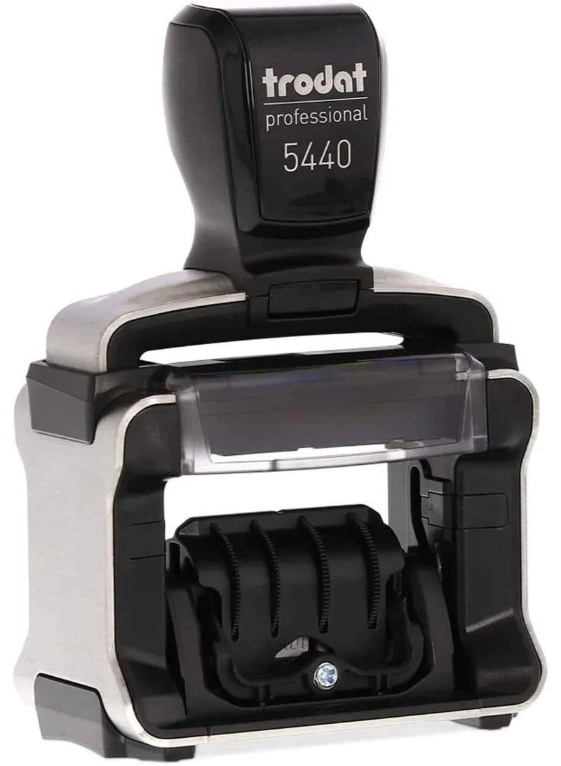 ترودات ختم ترودات الاحترافي 5440 ذاتي التحبير للنصوص والتاريخ 49×28مم (معدني) - Image 2