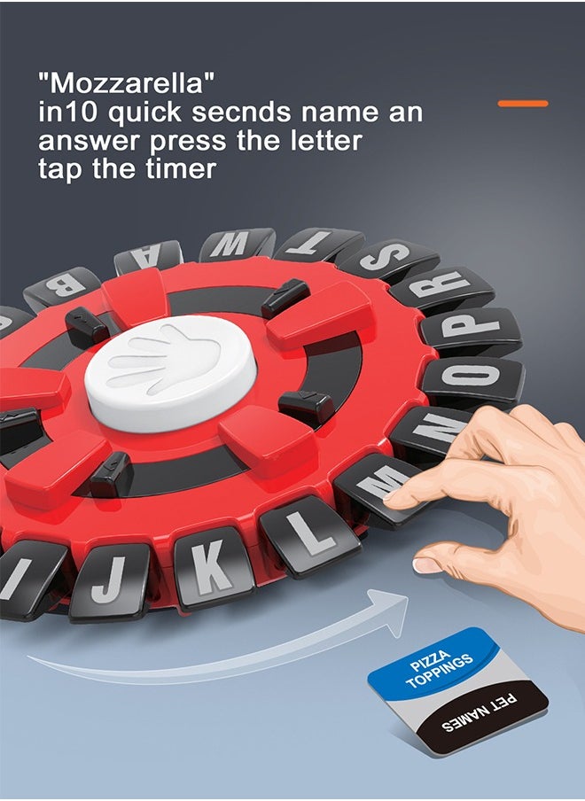 Generic - TAPPLE  Word Game  Fast-Paced Family Board Game Choose a Category & Race Against The Timer to be The Last Player  Learning Game Great for All Ages - Image 1