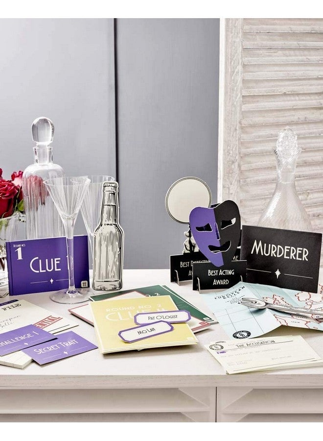 توكينج تيبلز لغز القتل القابل لإعادة الاستخدام على مجموعة لعبة القطار استضافة ألعابك الخاصة ليلة أورينت إكسبريس 1930S تحت عنوان حفل عشاء 3 نهايات بديلة يتوهم اللباس بعد العشاء - Image 4